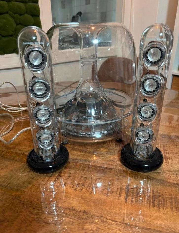 Harman Kardon Soundsticks III – Zeer nette en complete set, Computers en Software, Pc speakers, Zo goed als nieuw, Ophalen