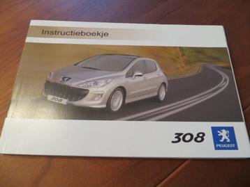 Instructieboek Peugeot 308 10-2007 incl. audio/navigatie beschikbaar voor biedingen