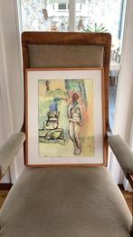 Gouache van Caspar Kubatsch, Antiek en Kunst, Ophalen of Verzenden