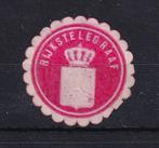X212A) vignet Rijkstelegraaf Nederland, Postzegels en Munten, Postzegels | Nederland, Ophalen of Verzenden, T/m 1940, Postfris