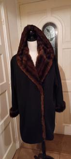 Wollen jas met bont maat 40, Kleding | Dames, Ophalen of Verzenden, Zo goed als nieuw, Maat 38/40 (M), Carnaval