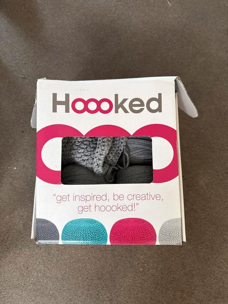 Hoooked Zpagetti Garen - Grijs, Hobby en Vrije tijd, Breien en Haken, Nieuw, Haken, Wol of Garen, Ophalen of Verzenden