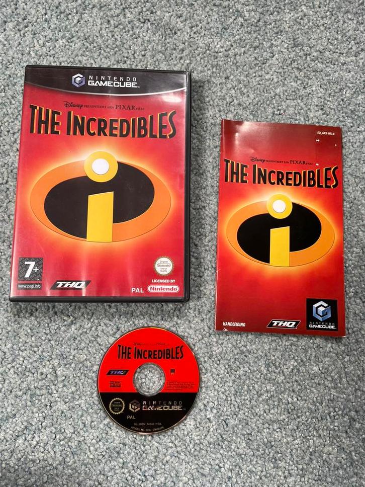 The Incredibles met garantie, Spelcomputers en Games, Games | Nintendo GameCube, Zo goed als nieuw, Avontuur en Actie, 1 speler