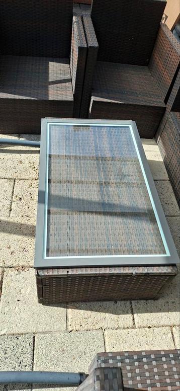 NIEUW! Glasplaten antraciet, 2 stuks - 100 x 58 cm beschikbaar voor biedingen