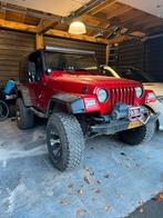 Jeep Wrangler 2.5 Softtop 4WD U9 1987 Rood, Auto's, Automaat, 1280 kg, 4 cilinders, Vierwielaandrijving