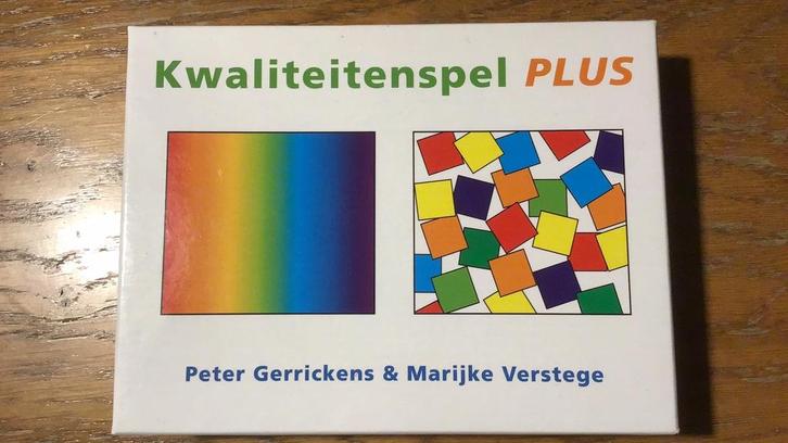 Kwaliteitenspel PLUS. Peter Gerrickens & Marijke Verstege, Hobby en Vrije tijd, Gezelschapsspellen | Kaartspellen, Zo goed als nieuw