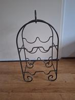 Wijnrek voor 6 flessen., Ophalen of Verzenden, Zo goed als nieuw, Metaal, 50 tot 75 cm