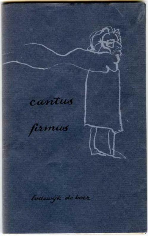 Cantus Firmus - Lodewijk de Boer, Boeken, Literatuur, Zo goed als nieuw, Nederland, Ophalen of Verzenden