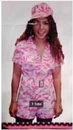 Rose Leger dame mt M /L, Carnaval, Maat 42/44 (L), Nieuw, Ophalen of Verzenden