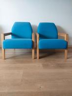 Vintage Deense Fauteuils - Set van 2, Huis en Inrichting, Fauteuils, Ophalen, 75 tot 100 cm, Stof, 50 tot 75 cm