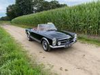 Mercedes-Benz 230 SL Pagode Bouwjaar 1964, Lederen bekleding, Achterwielaandrijving, Overige carrosserieën, Zwart