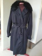 Trenchcoat Zara woman, Ophalen of Verzenden, Zo goed als nieuw, Maat 46/48 (XL) of groter, Zwart