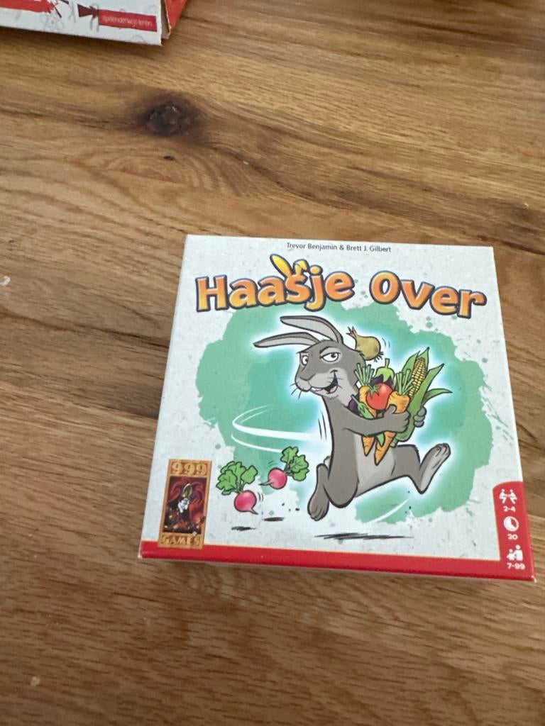 Haasje Over - Leuk familiespel!, Een of twee spelers, Ophalen, Zo goed als nieuw, Reisspel