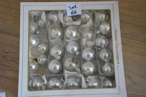 Leuke set kerstballen, set 66, Diversen, Kerst, Gebruikt, Ophalen of Verzenden