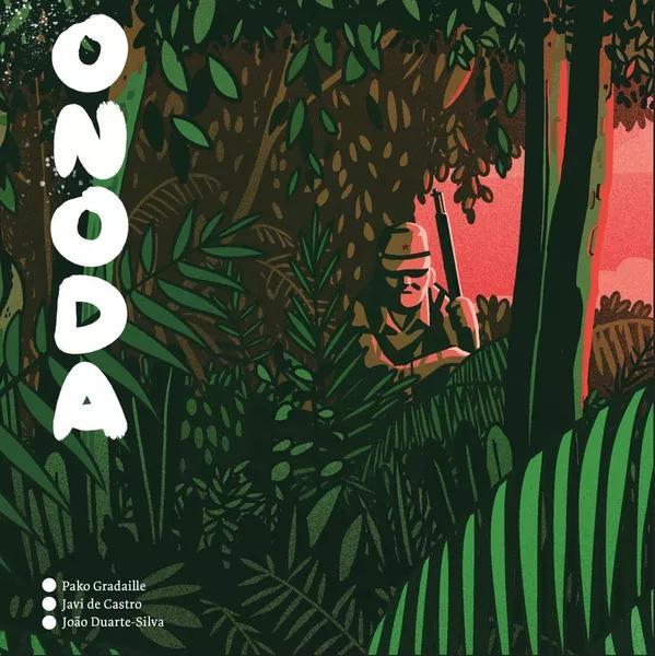 Onoda Bordspel - Engels, Hobby en Vrije tijd, Gezelschapsspellen | Bordspellen, Zo goed als nieuw, Een of twee spelers, Ophalen of Verzenden