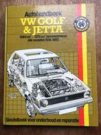 Kluwer Autohandboek VW Volkswagen Golf & Jetta 1974-1982, Auto diversen, Handleidingen en Instructieboekjes, Ophalen of Verzenden