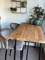 Nieuw: hoge tafel / bartafel (evt met stoelen), Ophalen, 100 tot 150 cm, 50 tot 100 cm, Zo goed als nieuw