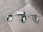 Moderne Plafondspot met 3 LED Lampen, Metaal of Aluminium, Ophalen of Verzenden, Zo goed als nieuw, Modern