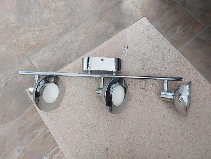 Moderne Plafondspot met 3 LED Lampen, Huis en Inrichting, Lampen | Spots, Zo goed als nieuw, Plafondspot of Wandspot, Metaal of Aluminium