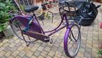 Paarse damesfiets., Ophalen, Zo goed als nieuw