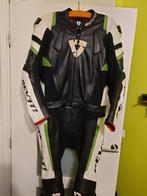 Motorpak Rev'It Stellar, maar 54, 2 delig Zwart Wit Groen, Motoren, Kleding | Motorkleding, Ophalen of Verzenden, Tweedehands
