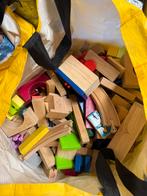 Houten speelgoed blokken, Kinderen en Baby's, Speelgoed | Houten speelgoed, Ophalen, Gebruikt, Overige typen