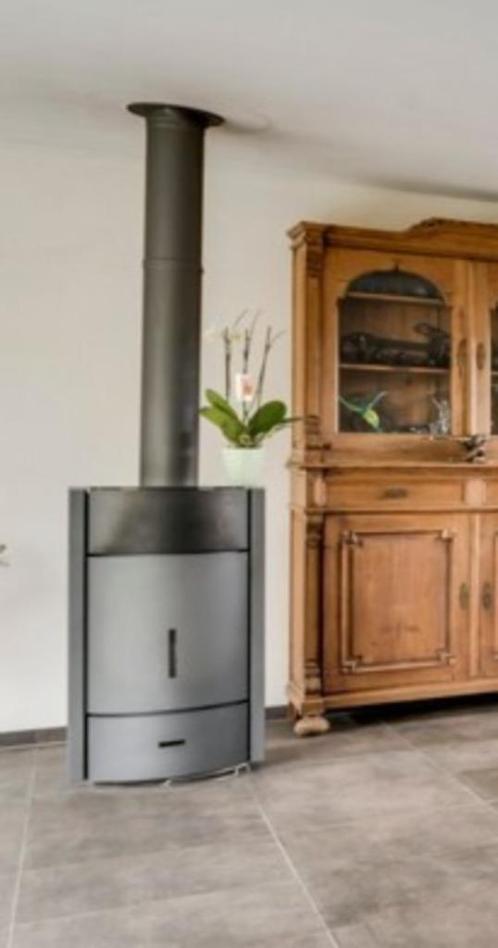 Stüv houtkachel, Huis en Inrichting, Kachels, Gebruikt, Vrijstaand, Houtkachel, Hout, Ophalen