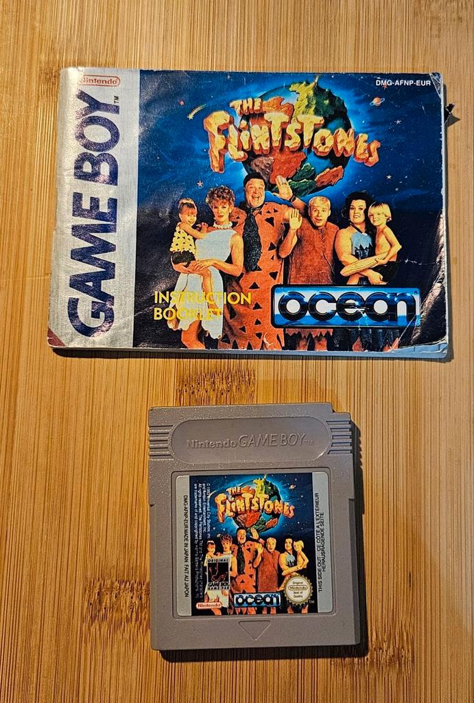 The Flintstones - Gameboy - met handleiding, Spelcomputers en Games, Games | Nintendo Game Boy, Gebruikt, Platform, 1 speler, Vanaf 3 jaar