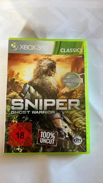 Xbox360 game . Sniper. Ghost warrior beschikbaar voor biedingen