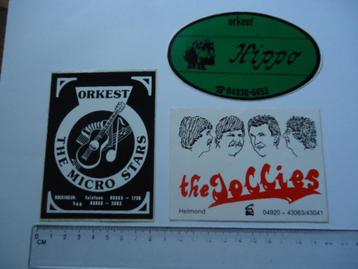 sticker oud The JOLLIES Helmond band orkest Hippo micro star beschikbaar voor biedingen