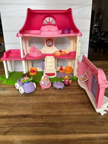 Little People woonhuis met geluid en 3 poppetjes  beschikbaar voor biedingen