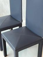Arcalla eetkamerstoelen set 4x B&B Italia Paolo Piva vintage, Gebruikt, Vintage, Ophalen of Verzenden, Metaal