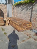 hardhouten planken en Douglas balken, Doe-het-zelf en Verbouw, Hout en Planken, Gebruikt, Minder dan 25 mm, Ophalen of Verzenden