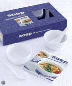 Nieuw Cadeaubox Soep Kookboek, kommen & soeplepels, Huis en Inrichting, Keuken | Servies, Nieuw, Ophalen of Verzenden, Kom(men)