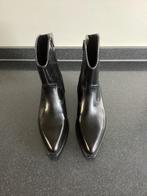 Enkellaarsjes zwart leer maat 40 Nieuw., Kleding | Dames, Schoenen, Ophalen of Verzenden, Nieuw