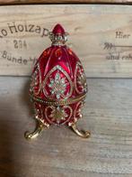 Faberge Stijl Ei - Nieuwstaat € 25,-, Antiek en Kunst, Ophalen of Verzenden