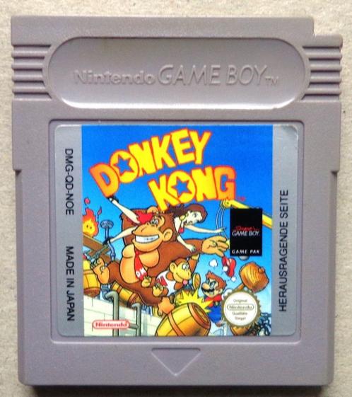 Donkey Kong voor de Nintendo Gameboy, Spelcomputers en Games, Games | Nintendo Game Boy, Gebruikt, Ophalen of Verzenden