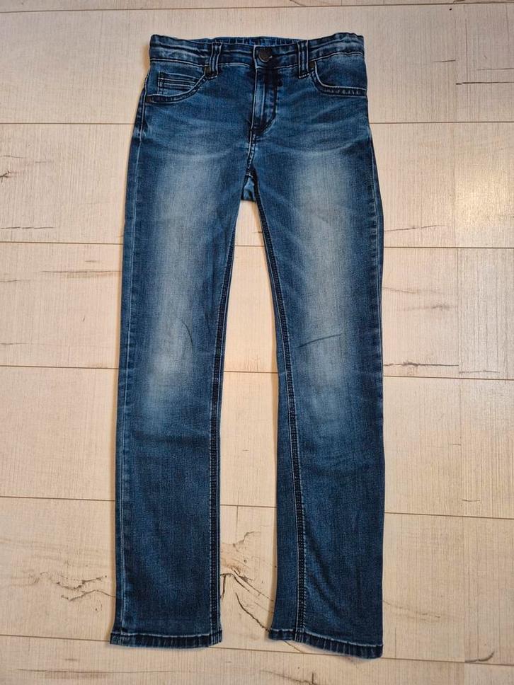Blauwe SLIM FIT jeans mt 146 (Blue Ridge), Kinderen en Baby's, Kinderkleding | Maat 146, Zo goed als nieuw, Jongen, Broek, Ophalen