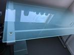 Glazen Bureau - Modern Design, Huis en Inrichting, Bureaus, Ophalen of Verzenden, Gebruikt, Bureau