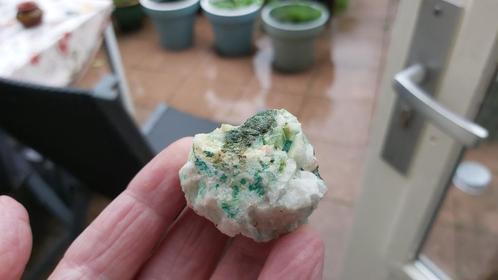 RB125 Pyrolusiet Thuringen Duitsland #collectie #verzameling, Verzamelen, Mineralen en Fossielen, Mineraal, Ophalen of Verzenden