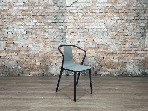 Vitra Belleville bij TheReSales, Huis en Inrichting, Stoelen, Zo goed als nieuw, Vijf, Zes of meer stoelen, Kunststof, Zwart, Ophalen of Verzenden