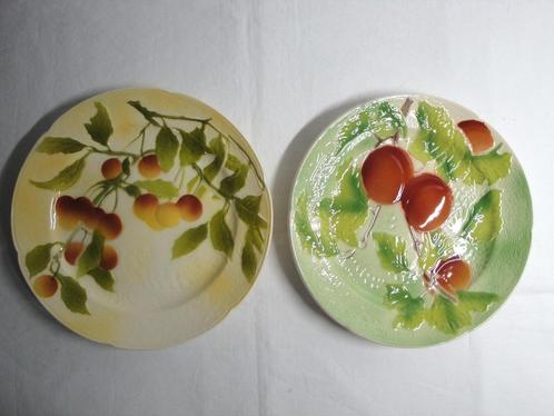 2 st clement majolica bordjes, Antiek en Kunst, Antiek | Keramiek en Aardewerk, Ophalen of Verzenden