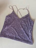 Dante6 lila pailleten top XL, Kleding | Dames, Tops, Dante 6, Paars, Maat 42/44 (L), Ophalen of Verzenden