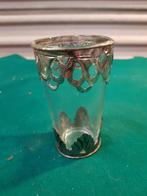 sierglas versiert met metaal, Ophalen of Verzenden, 'T Olde Gre-j, Info@toldegrej.nl, Endepoelstraat 20f Didam