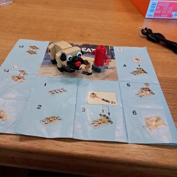 LEGO 30542 Schattige Mopshond Polybag beschikbaar voor biedingen