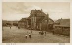 Ansichtkaart H.S.M. station IJmuiden, Ophalen of Verzenden, 1920 tot 1940, Ongelopen, Noord-Holland