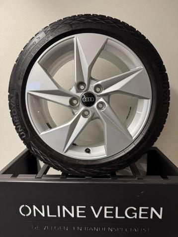 Set 17 inch originele Audi A3 velgen + All Season banden beschikbaar voor biedingen