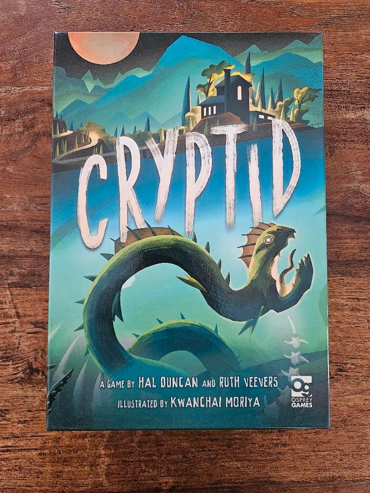 Cryptid (EN), Hobby en Vrije tijd, Gezelschapsspellen | Bordspellen, Zo goed als nieuw, Een of twee spelers, Drie of vier spelers