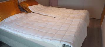 2 Matrassen topper 200x90 beschikbaar voor biedingen