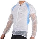 Regenjas M racefiets mtb regenjack wielrenkleding wit fiets, Nieuw, Bovenkleding, Dames, Ophalen of Verzenden